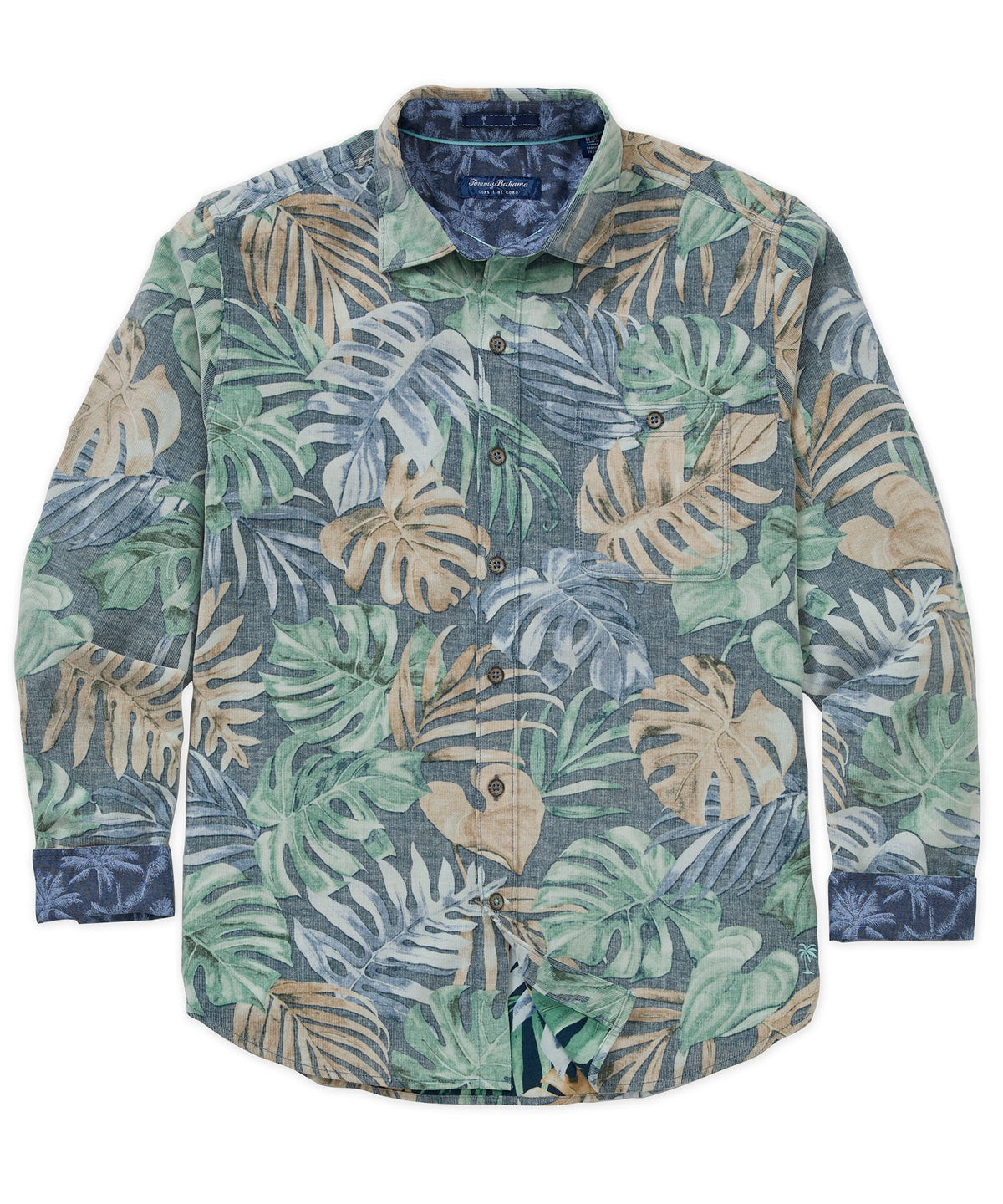 Long Sleeve Stretch Corduroy Sport Shirt