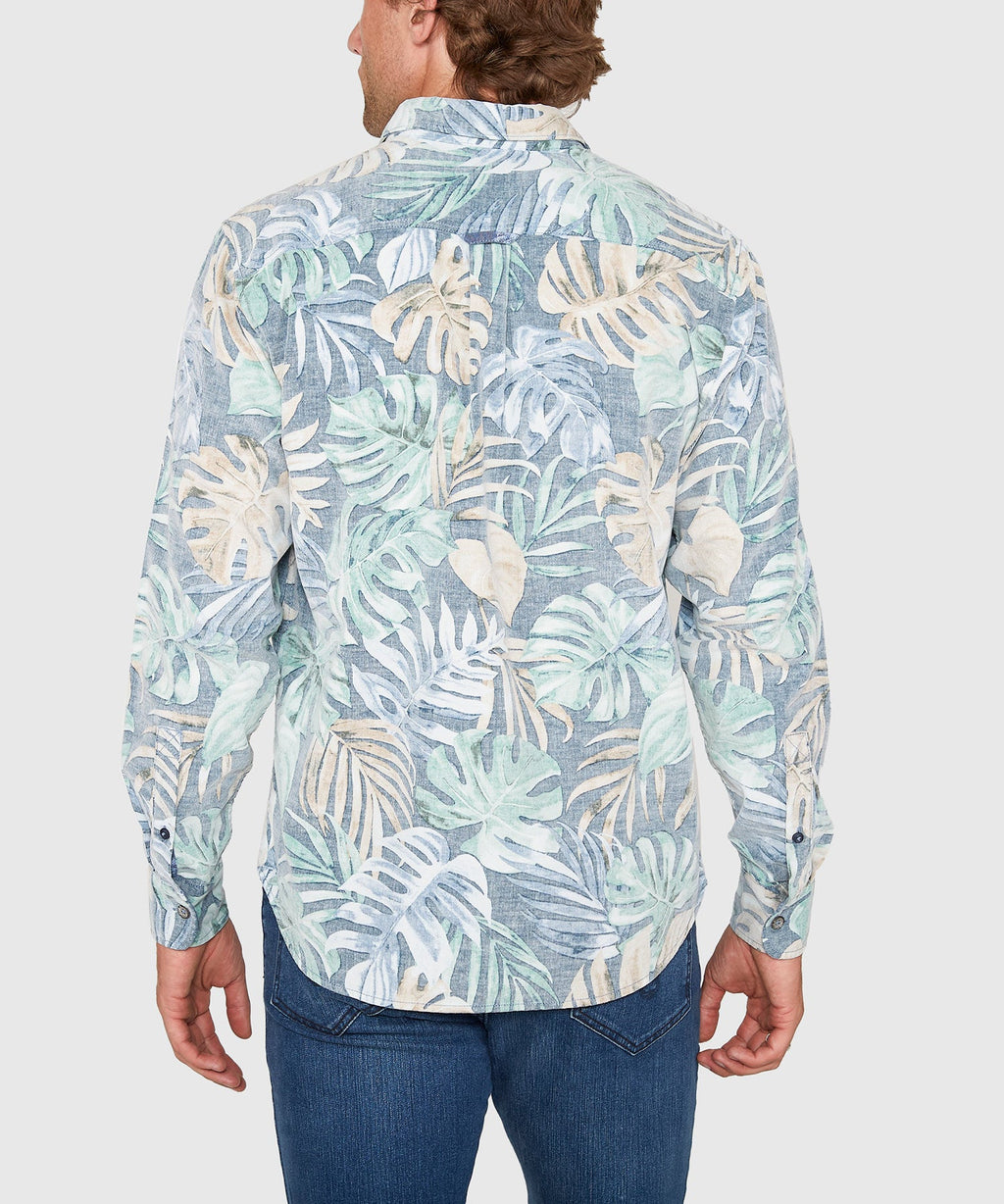 Long Sleeve Stretch Corduroy Sport Shirt