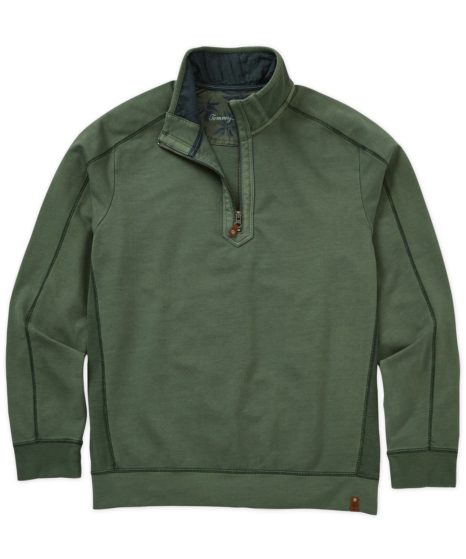 French Terry Half-Zip Pullover