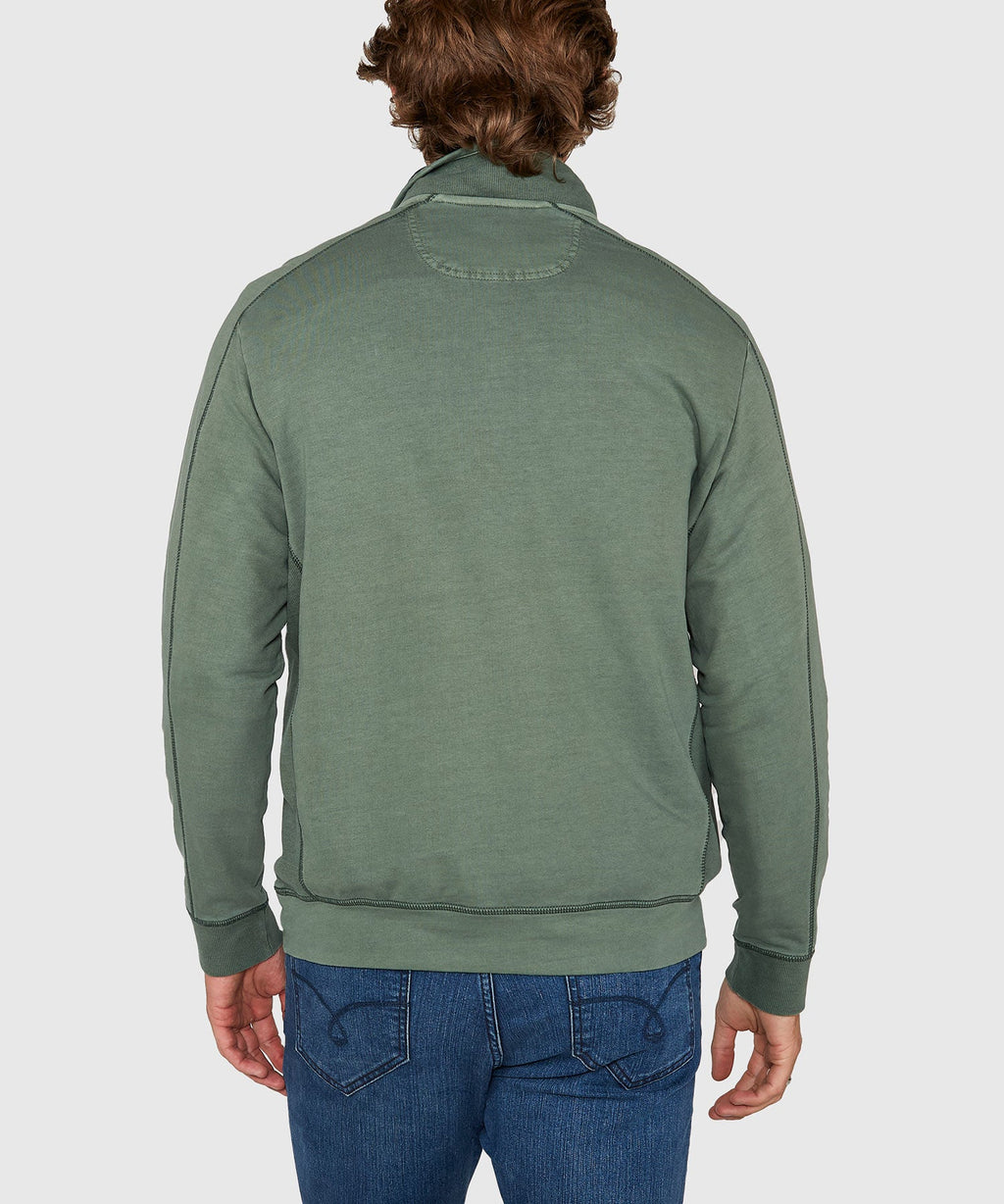 French Terry Half-Zip Pullover