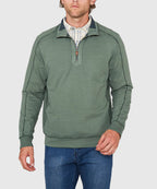 French Terry Half-Zip Pullover