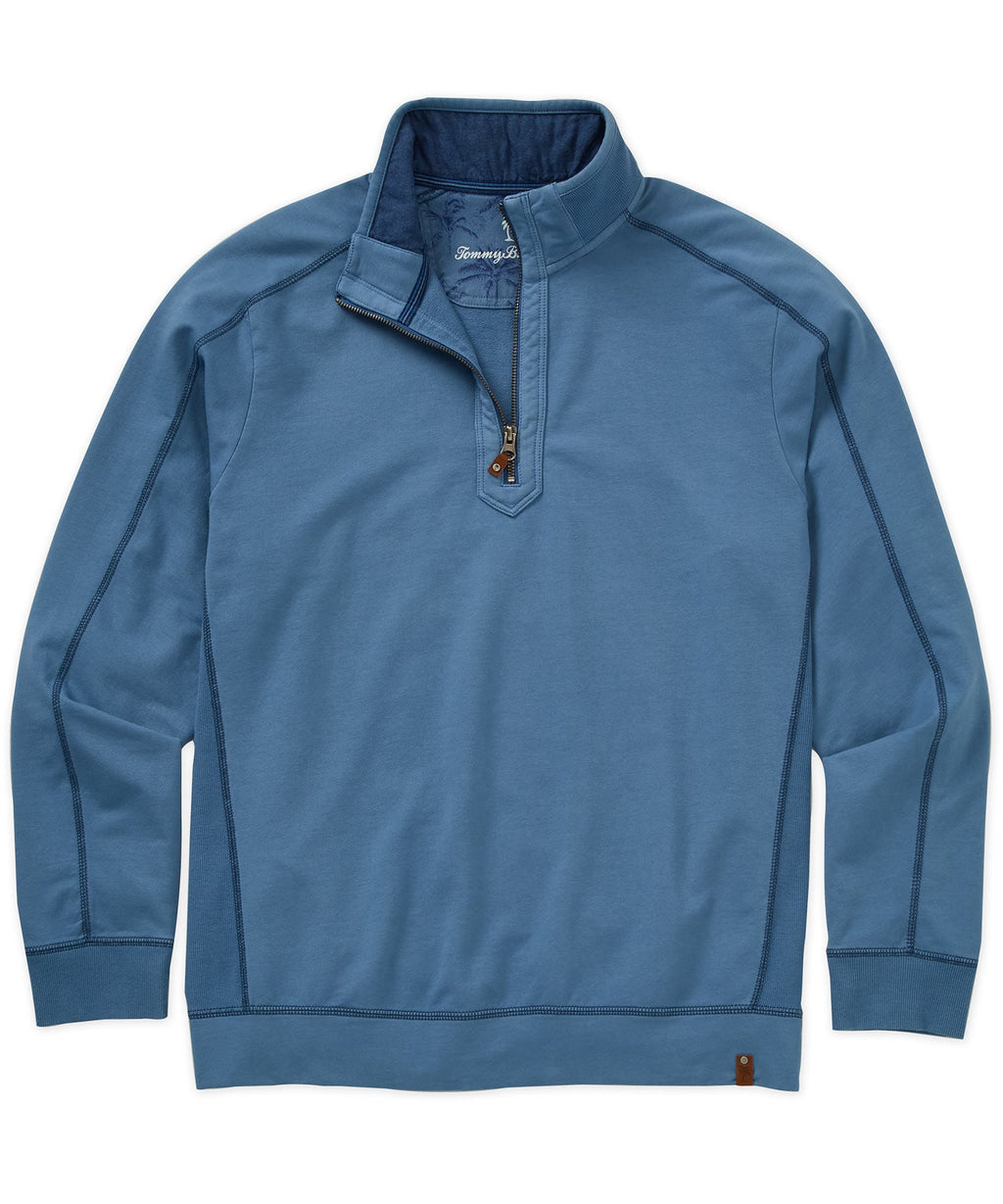 French Terry Half-Zip Pullover