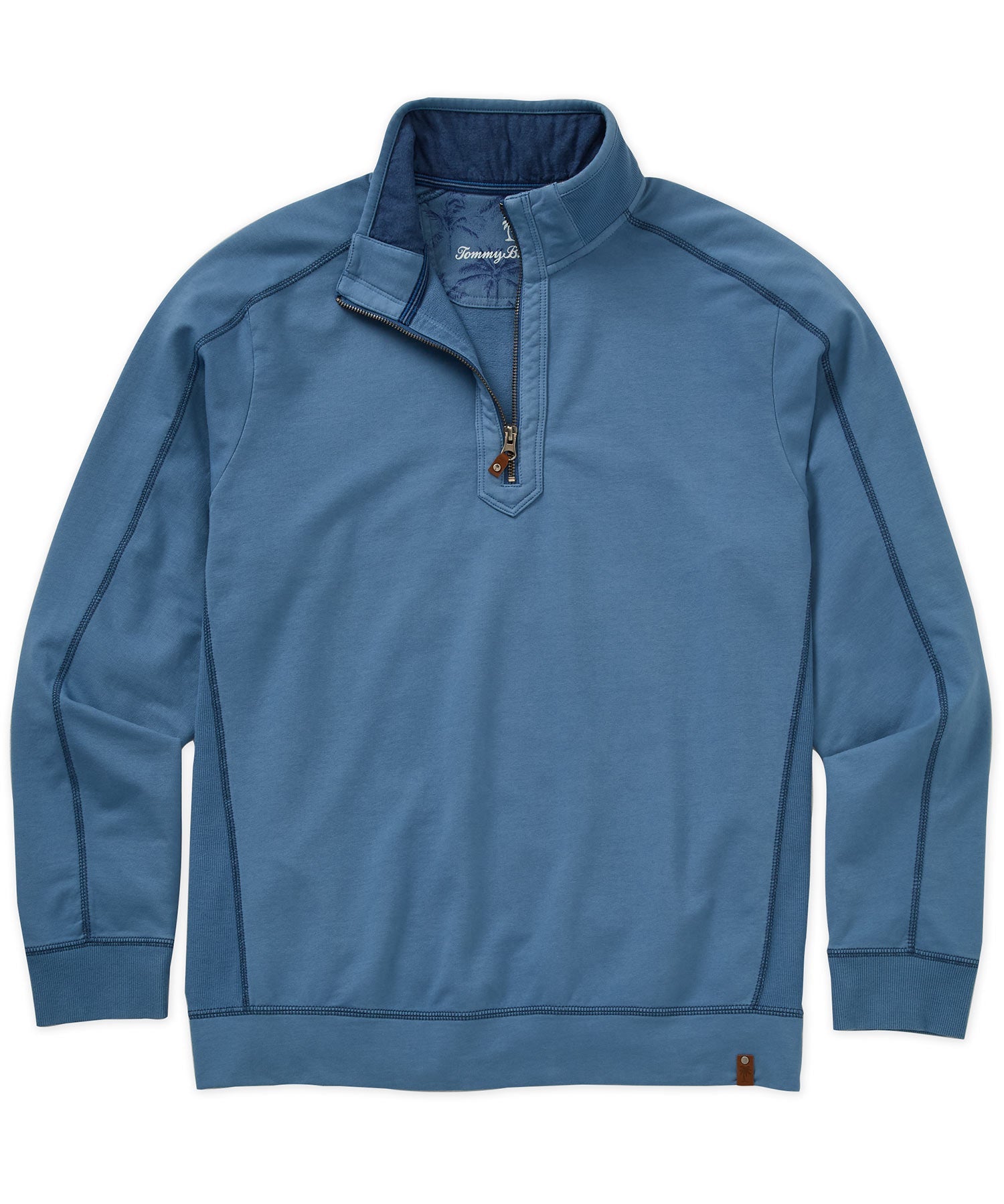 French Terry Half-Zip Pullover