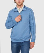 French Terry Half-Zip Pullover