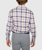 Long Sleeve Spread Collar Cotton Sport Shirt – Multi
