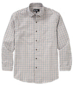 Long Sleeve Spread Collar Cotton Sport Shirt – Forest