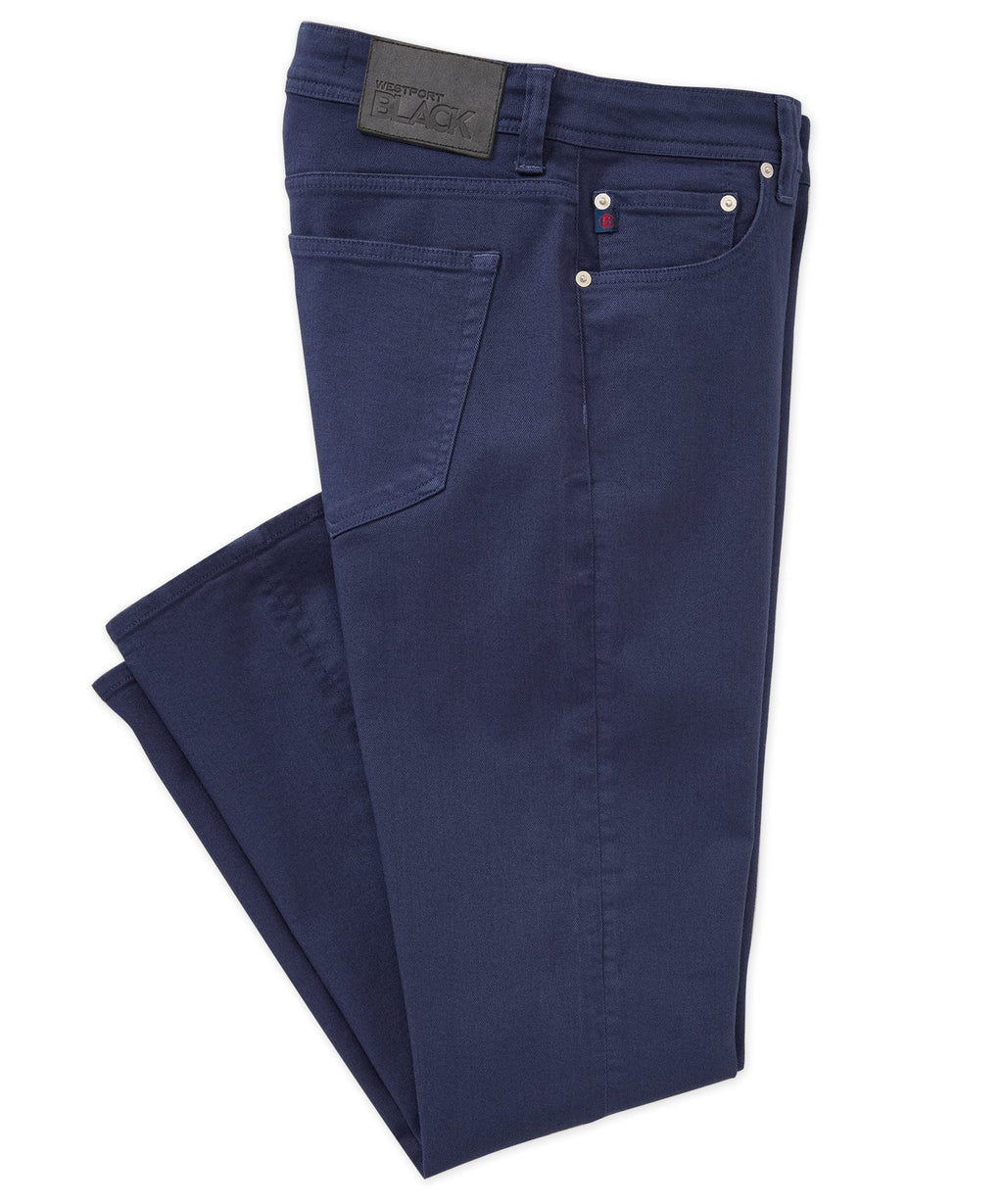 Old Dyed Stretch Denim 5-Pocket Pant
