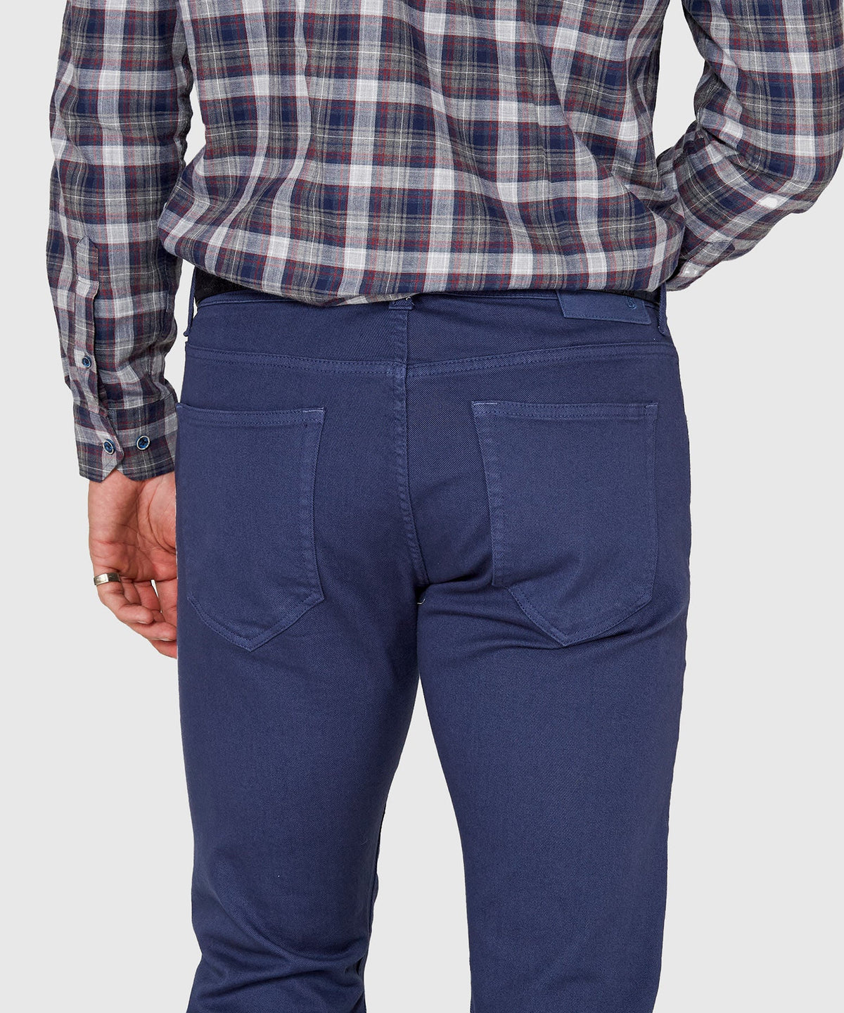 Old Dyed Stretch Denim 5-Pocket Pant