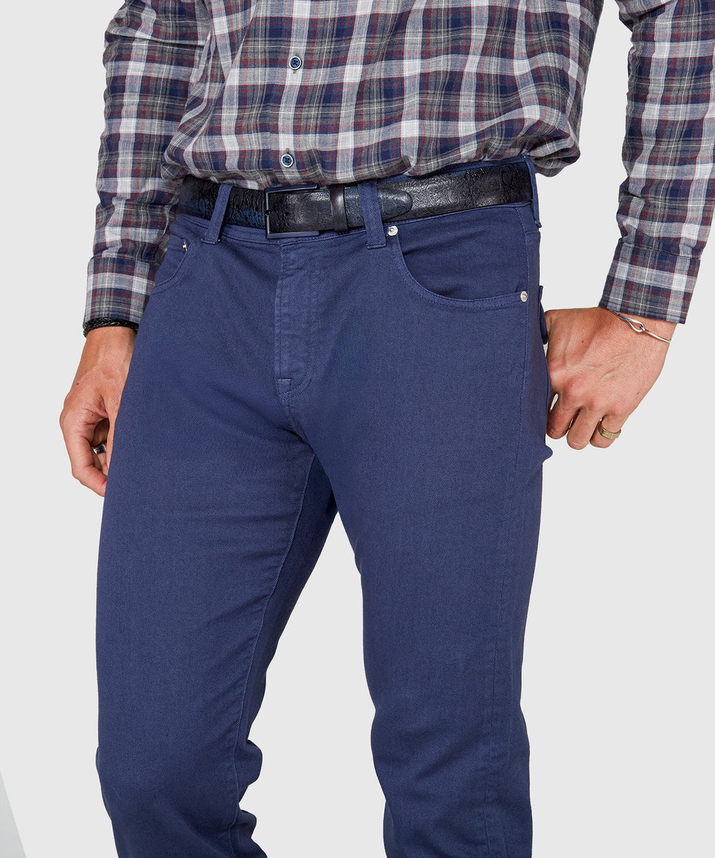 Old Dyed Stretch Denim 5-Pocket Pant
