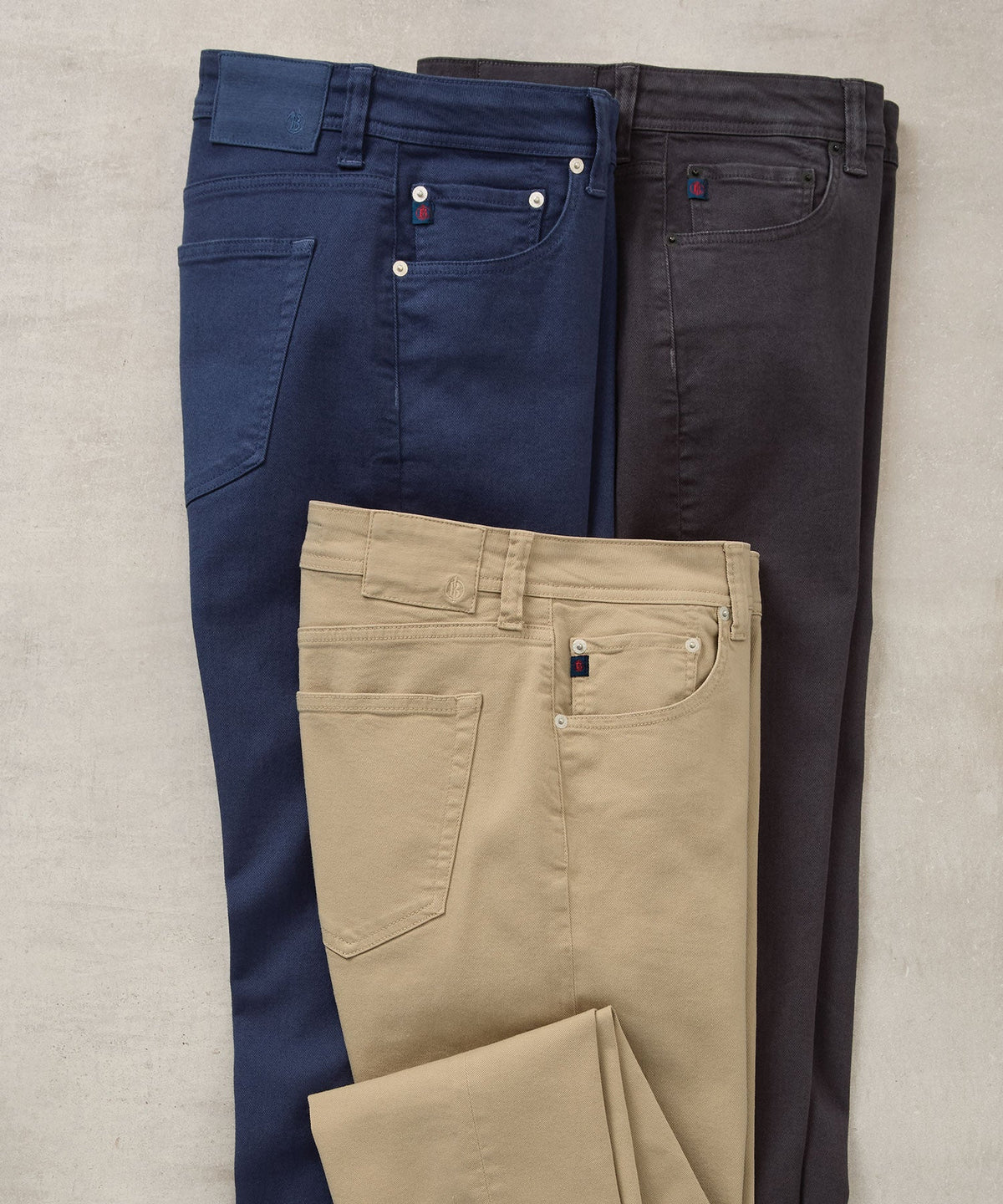 Old Dyed Stretch Denim 5-Pocket Pant
