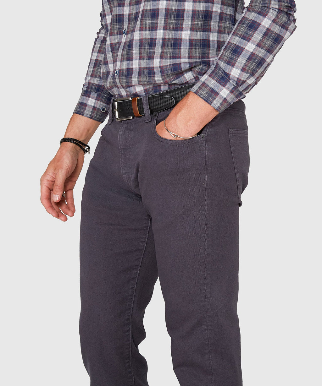Old Dyed Stretch Denim 5-Pocket Pant