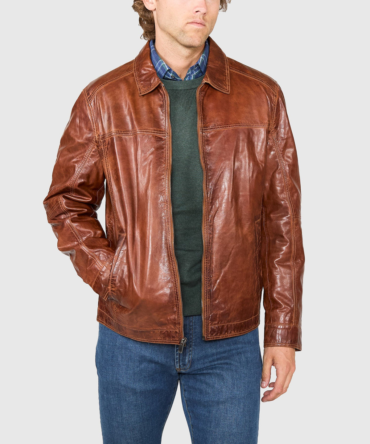 Premium Lambskin Leather Jacket