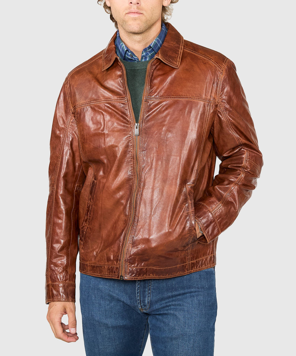 Premium Lambskin Leather Jacket