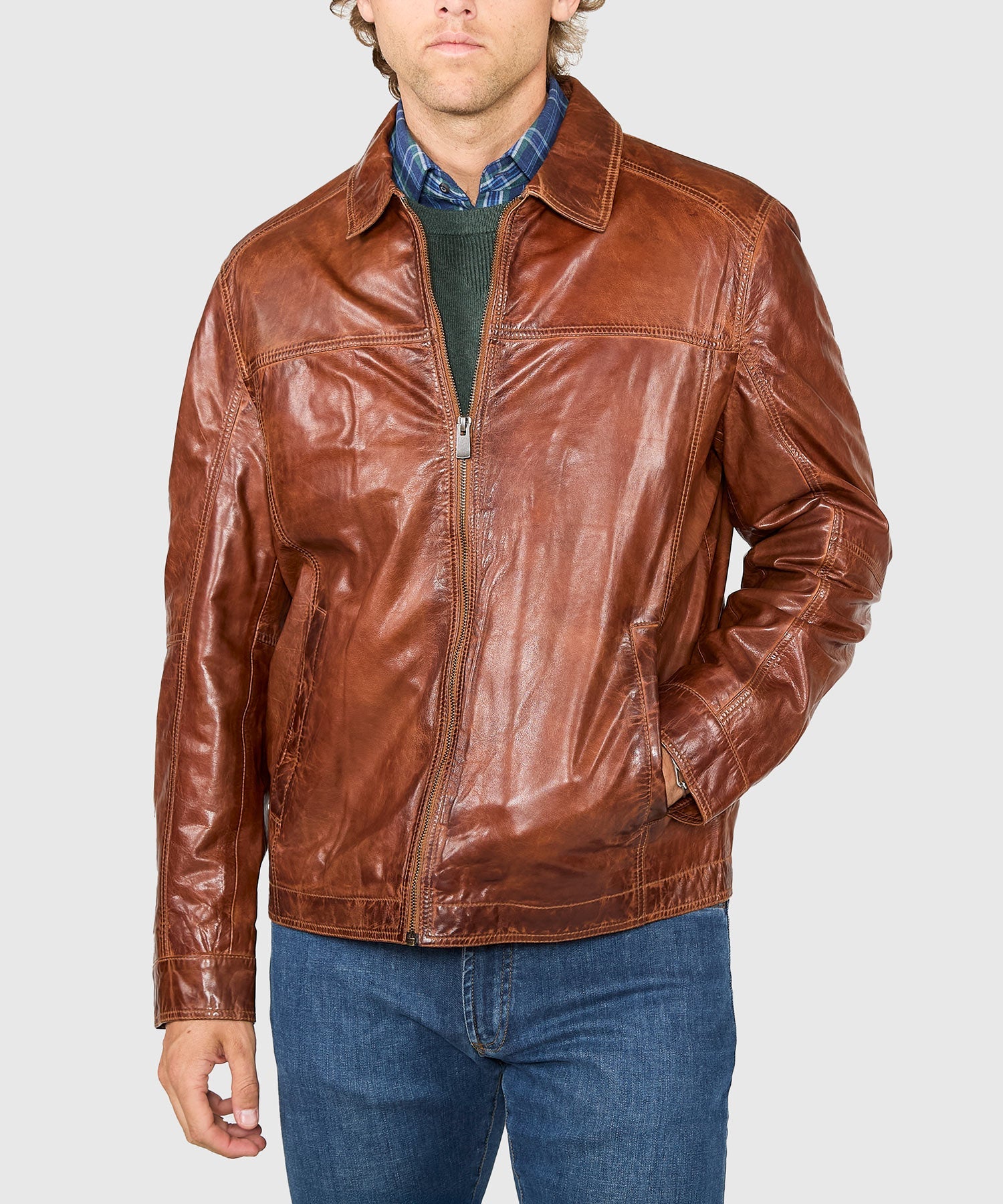 Premium Lambskin Leather Jacket