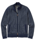 Zip Front Cardigan – Navy