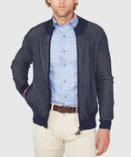 Zip Front Cardigan – Navy