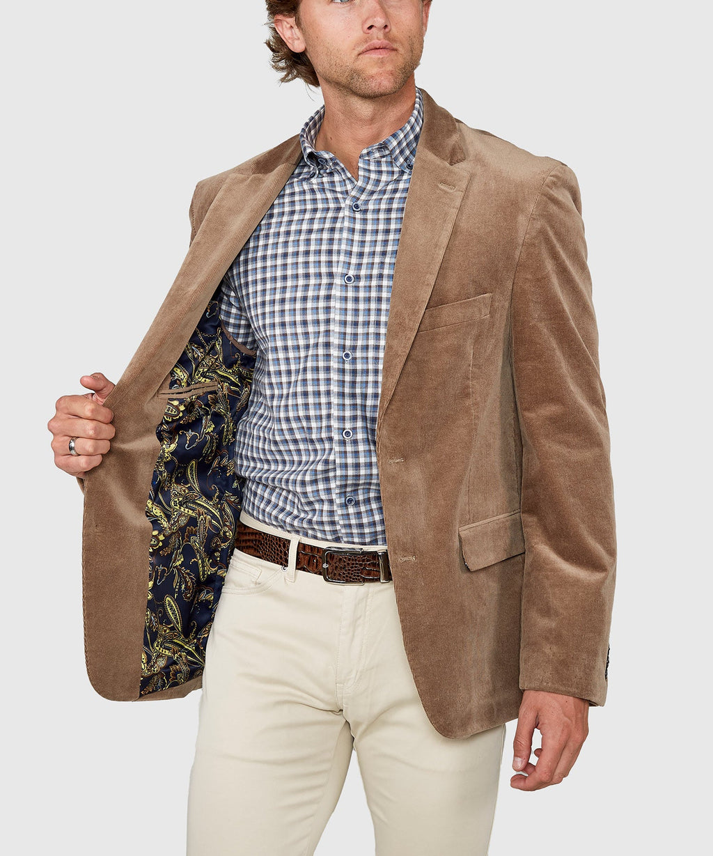 Stretch Corduroy Sport Coat