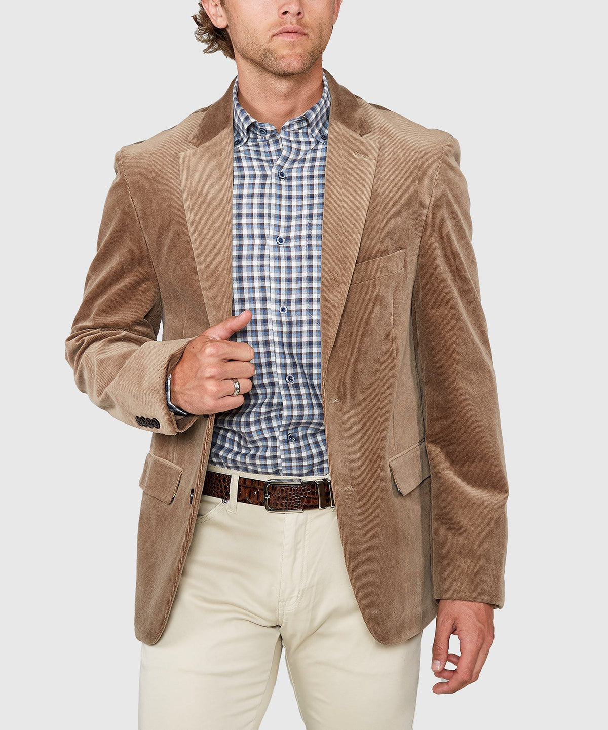 Stretch Corduroy Sport Coat