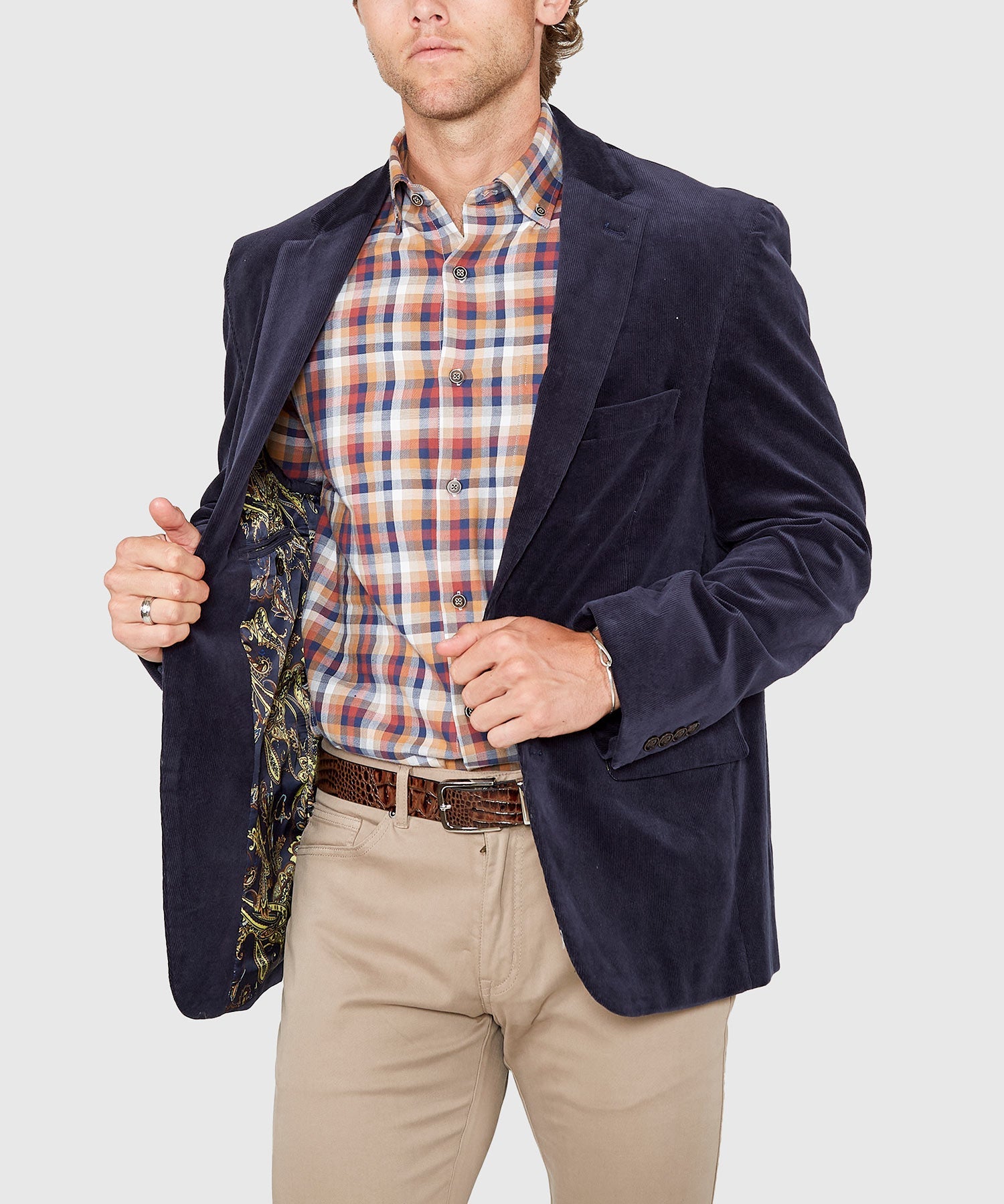 Stretch Corduroy Sport Coat