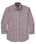 Long Sleeve Cotton Wool Plaid Sport Shirt – Chambray