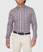 Long Sleeve Cotton Wool Plaid Sport Shirt – Chambray