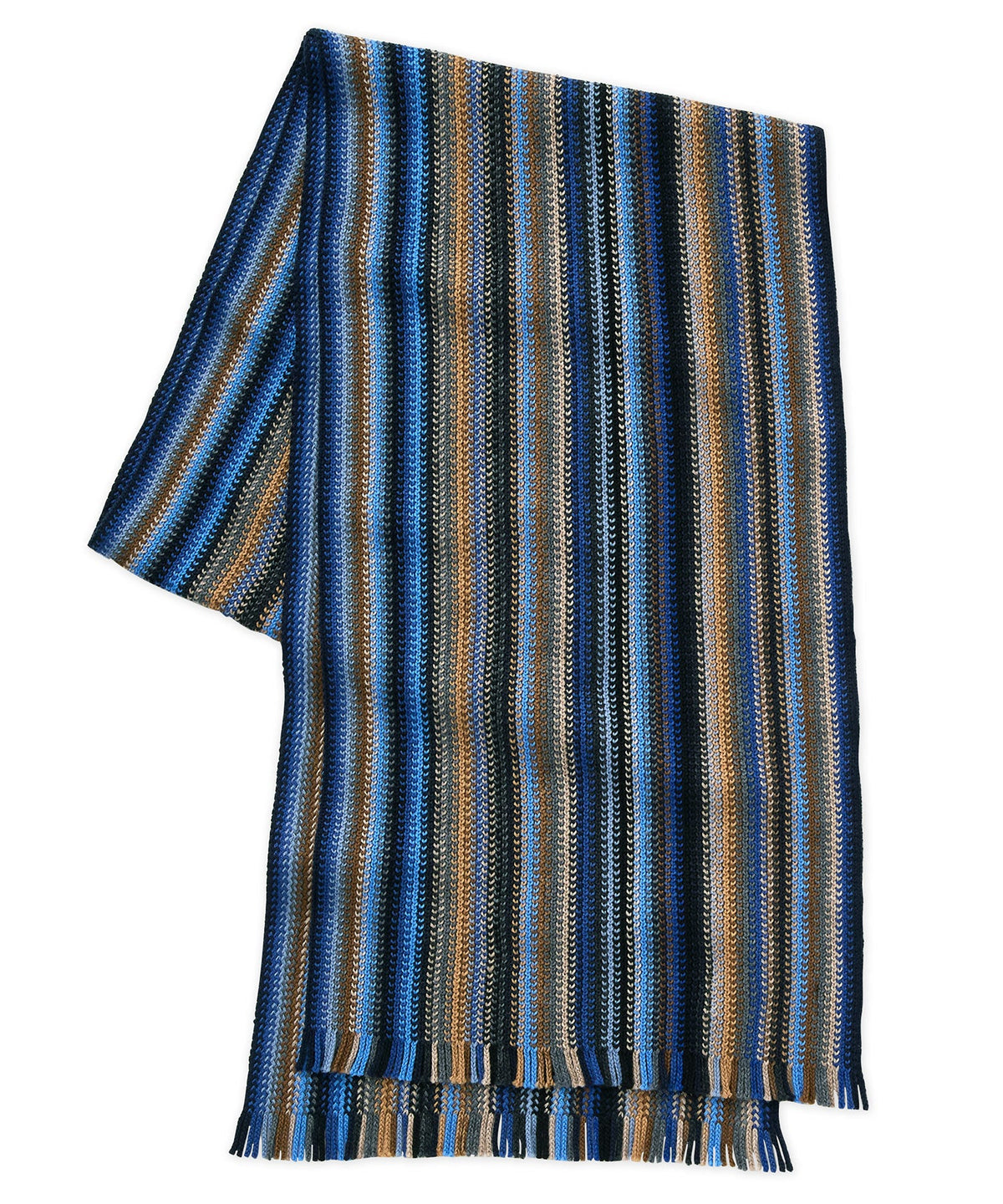 Multi Color Knit Wool Scarf