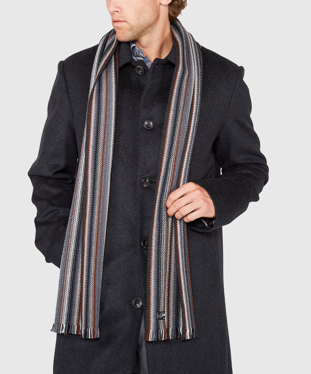 Multi Color Knit Wool Scarf