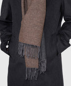 Reversible Merino Wool Scarf