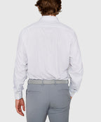Long Sleeve Performance Print Sport Shirt – Ruby/Navy