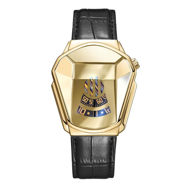 Herenhorloge van roestvrij staal, technologisch quartz-modehorloge