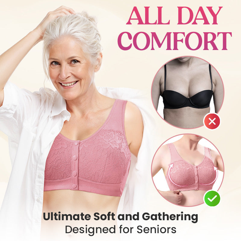 BIG SALEComfortable Wireless Shaping Front-Fasten Bra
