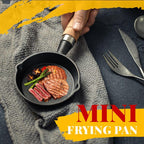 Mini-antiaanbak-ijzeren pan 3.9¡±/10cm