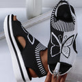 Women's Casual Peep-Toe Platform Beach Sandals