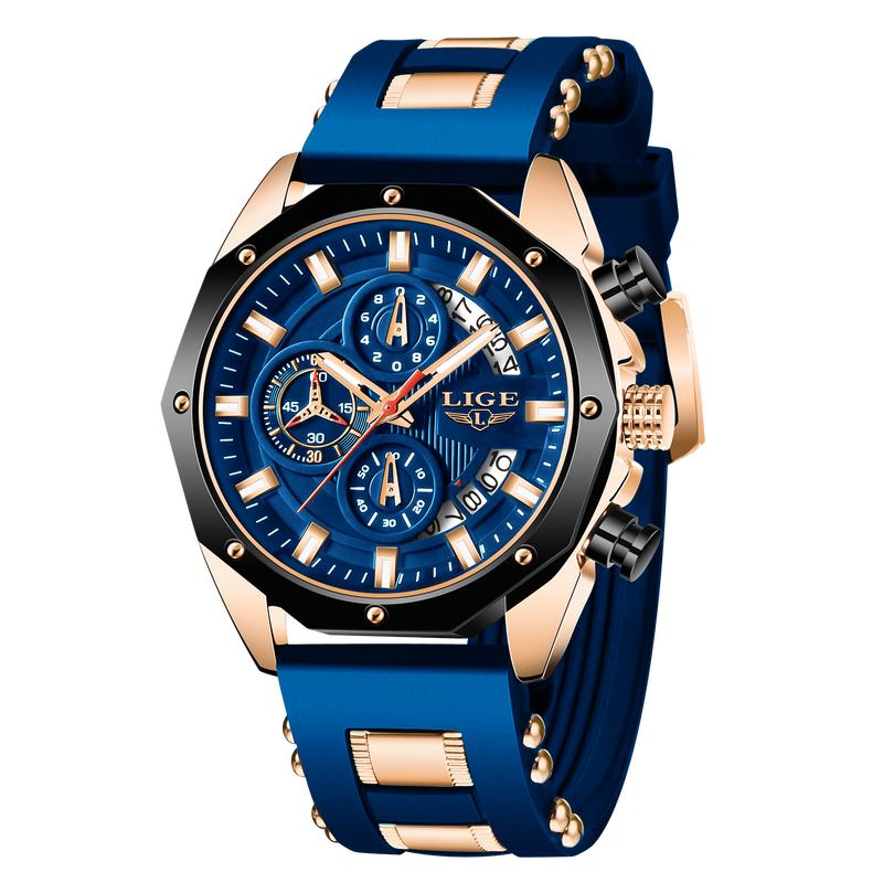 Men's Outdoor Waterproof Sport Quartz Watch