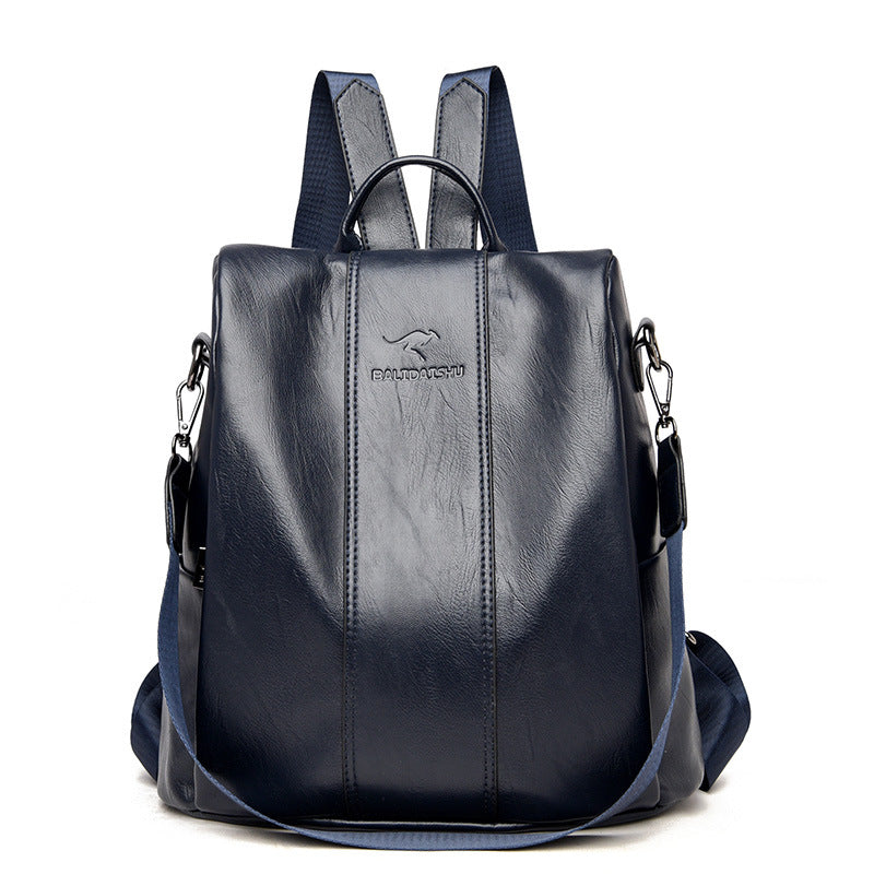 Ladies' Large Capacity Backpack ¨C Stylish, PU Leather, User-Friendly