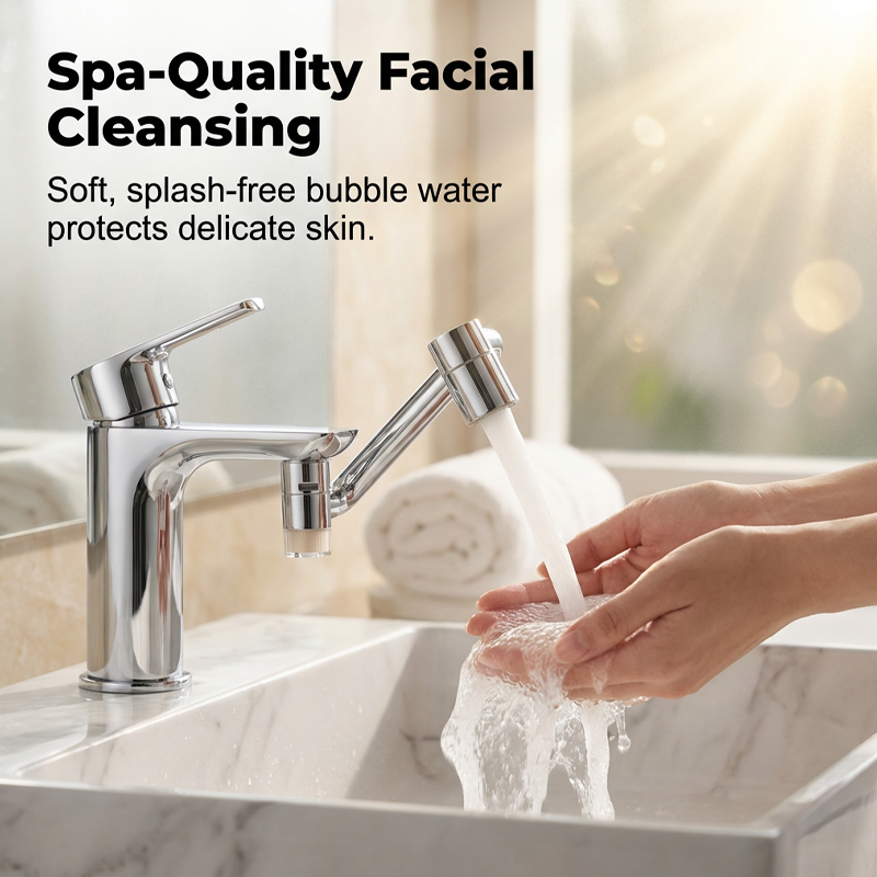 1080 Rotating Sink Faucet Extender with Filter