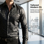 2026 New Arrival Modern Fit Printed Shirt ¨C Instantly Upgrade Your Look