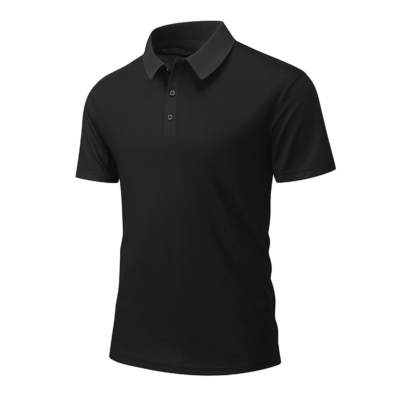 Ademend T-shirt met kraag voor heren voor de zomer