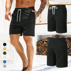Men's Casual Breathable Ribbed Velvet Shorts