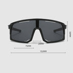 Winddichte Fahrradsonnenbrille für Damen und Herren