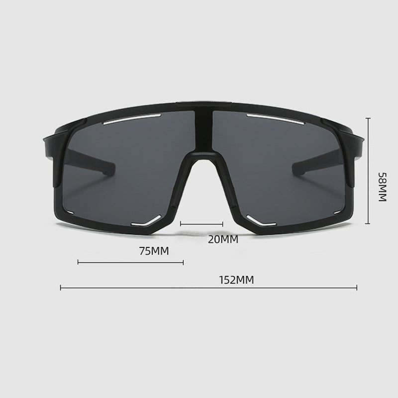 Winddichte Fahrradsonnenbrille für Damen und Herren