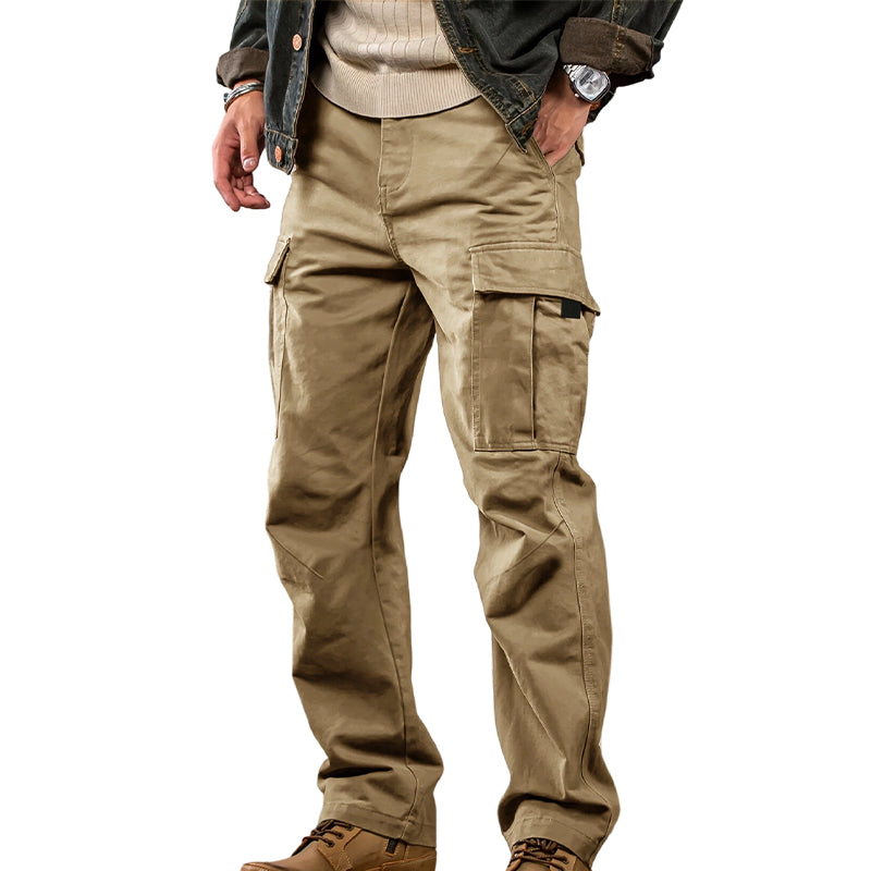 New Arrival Men's Tactical Cargo Pants with Multiple Pockets