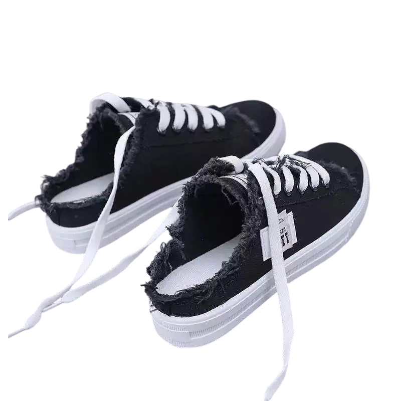 Women's Denim Mule Sneakers