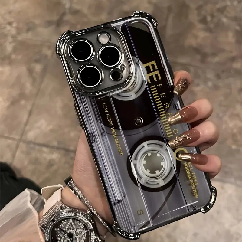 Retro Cassette Tape & Radio Style Phone Case