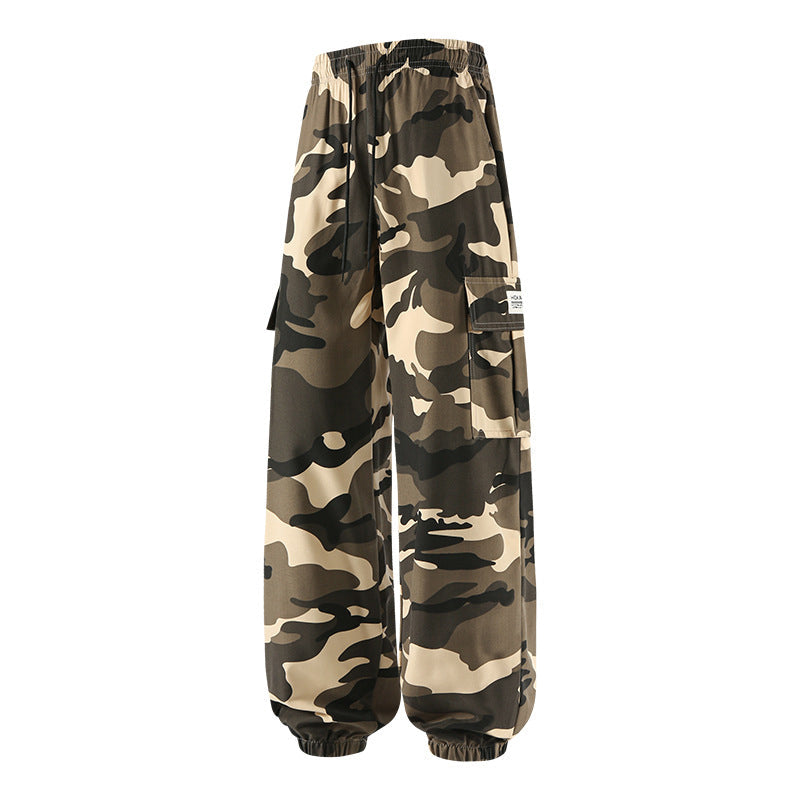 Men¡¯s Casual Camouflage Pants with Drawstring
