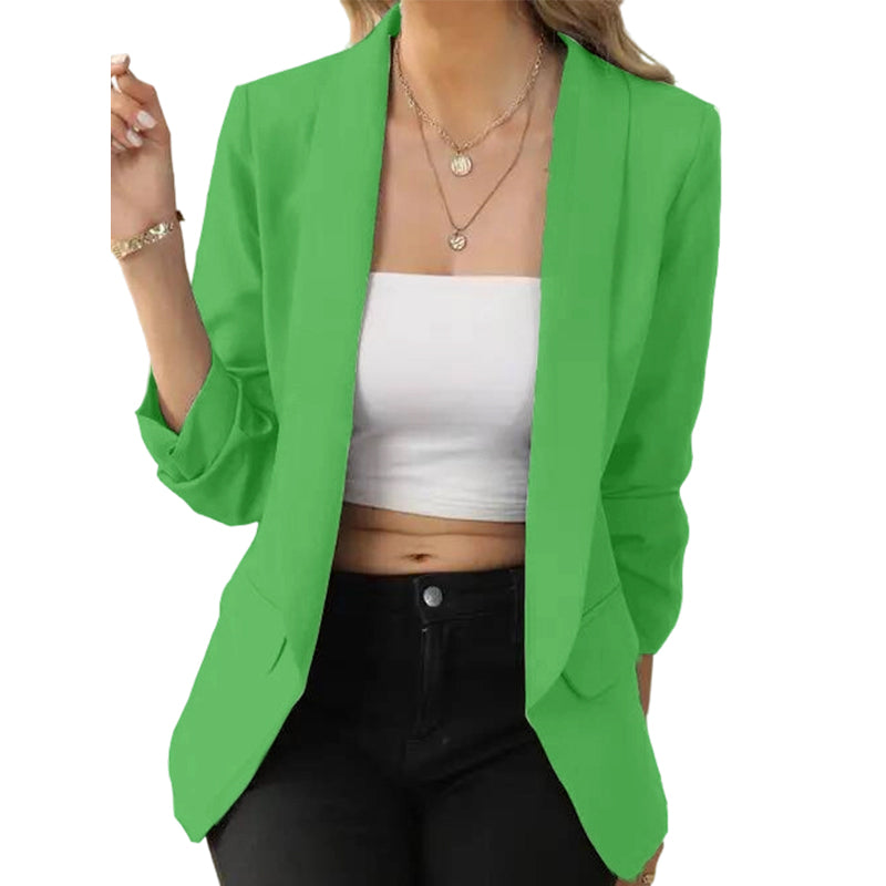 Elegante slim-fit business-casual blazer voor dames