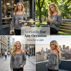 Women's Fashion Wide Strap Denim Top