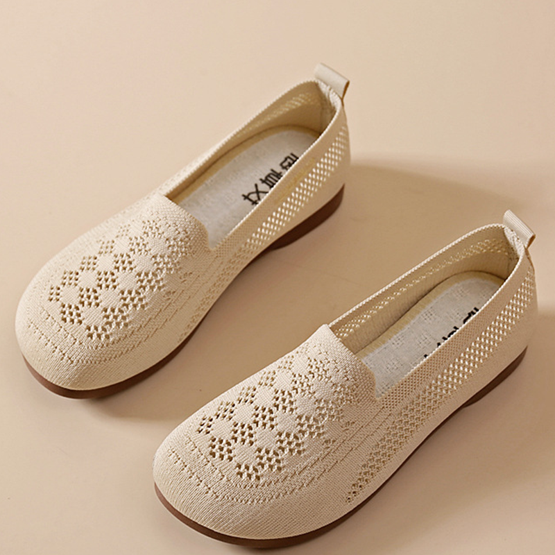 Women's Breathable Fly-Knit Slip-On Shoes