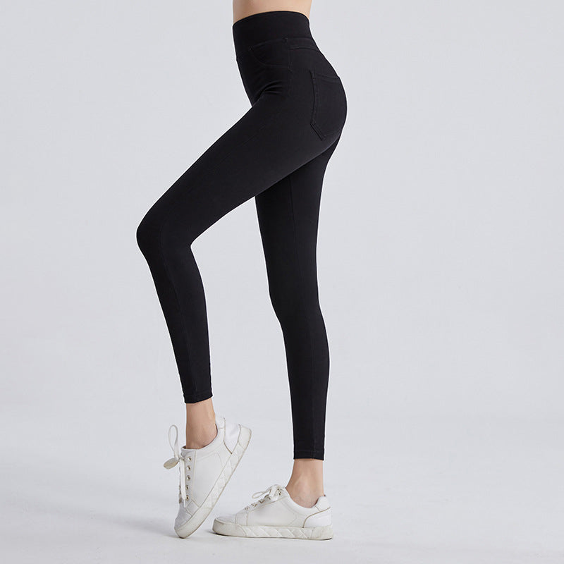 Damen-Jeggings mit hoher Taille und Stretch, Skinny-Schnitt