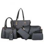 6-Piece Bag Set | Premium PU Leather ¡¤ Classic, Durable, and Easy to Clean